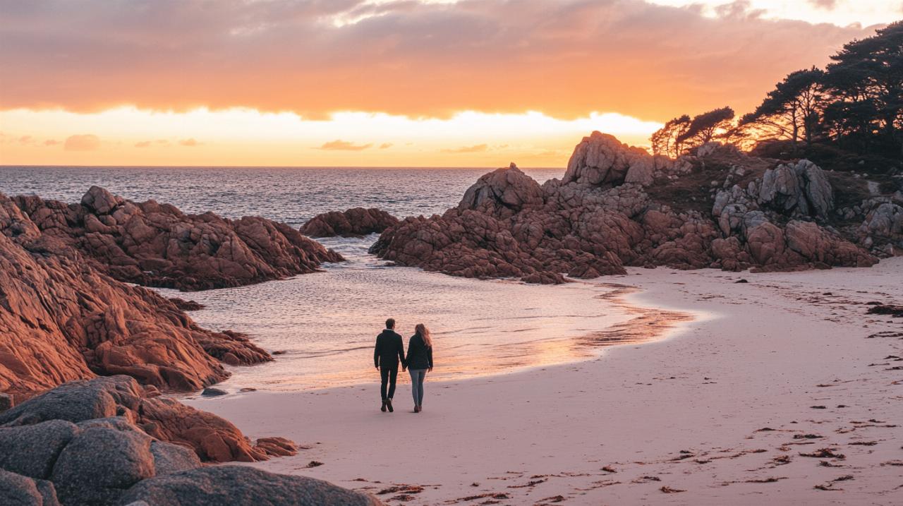 Guide des plus beaux souvenirs a deux lors d’un Week-end romantique sur la Cote de Granit Rose